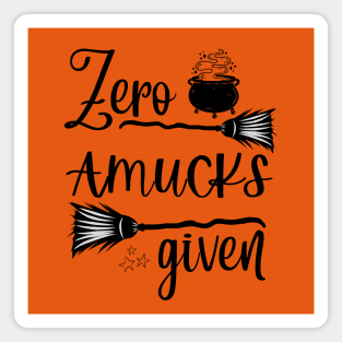 Amuck Hocus Pocus Halloween Magnet